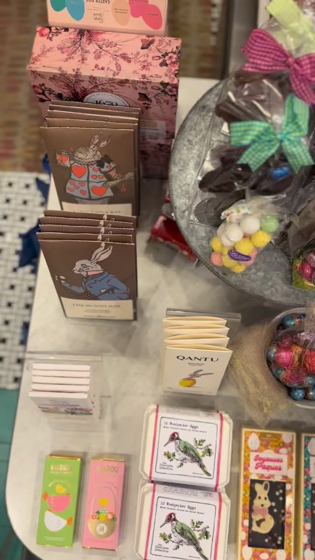 Easter is in 4 days and @nantucketbookworks still has plenty of treats and goodies for your festivities and gifts!
Thanks to Maggie, Bookworks will be open 10am - 5pm on Easter Sunday!