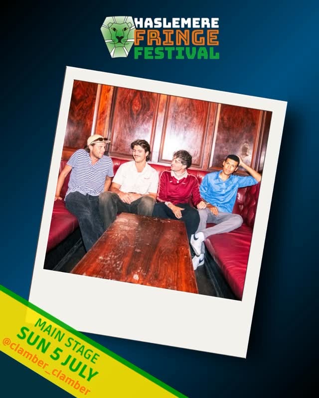 ⨠CLAMBERā¦āØ
are an energetic indie-pop four-piece from London and are joining us on Sunday 5th July at the Fringe.
Blending sunshine pop and catchy choruses with frenetic lo-fi guitars and relatable introspective lyricism, Clamber has curated a unique brand of catchy and accessible āarmchair popā that has culminated in captivating, and principally fun, live shows.
Born in late 2023 out of their desire to use their folks roots to create pop music, Clamber have made significant headway in the indie-pop scene, becoming a BBC Introducing favourite, starring on Radio X, and capturing the ears of audiences following a string of sold-out headline shows and a spot at the UKās Isle of Wight Festival 2025. BBC Introducing have named Clamber āOne to Watchā in 2026.
#haslemerefringefestival
#livemusic
#clamber
#newmusic