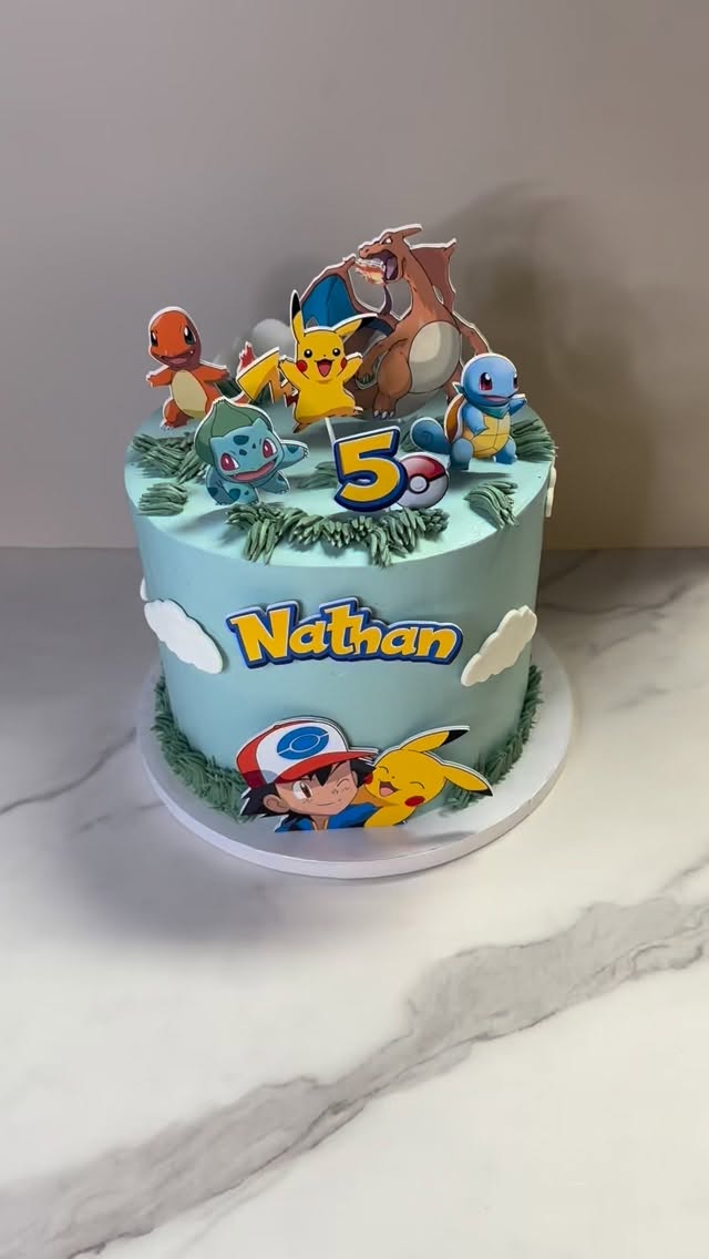 Pokémon ✨
#sucreetcel #cake #ecublens #birthdaycake #gateaupersonnalise