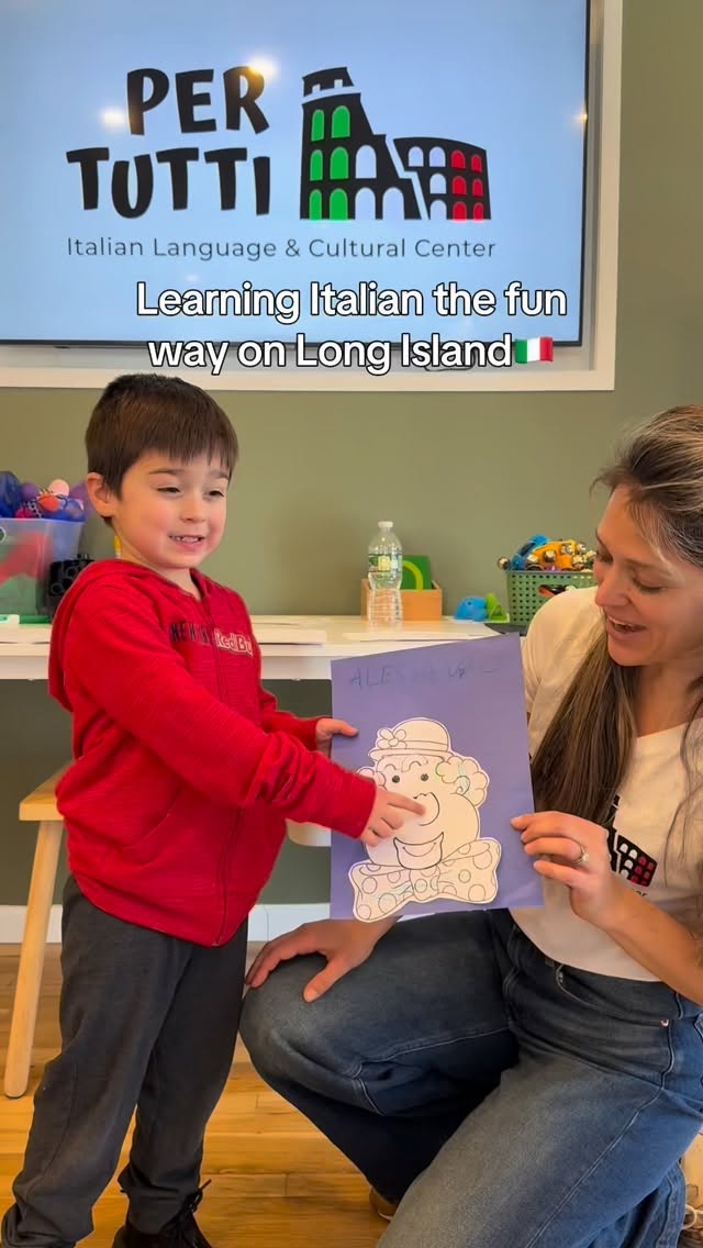 Bilingual Italian adult & me classes on Long Island