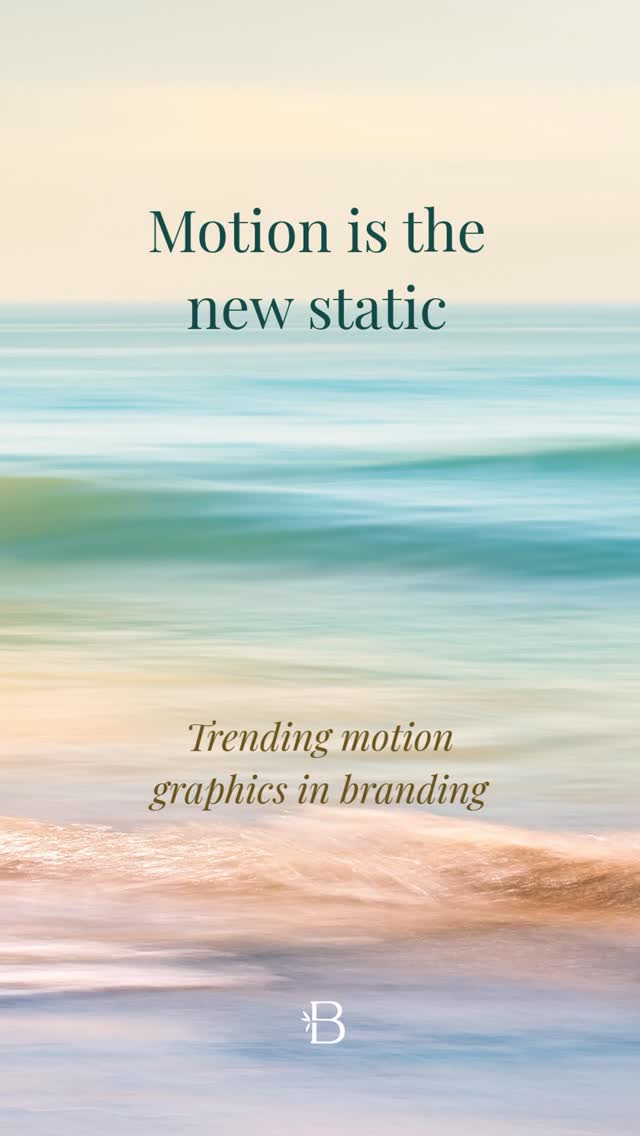 Save Post 👉 Motion graphics are not just “nice-to-have” - but essential to how brands communicate online. Subtle animations, kinetic typography, and looping micro-movements brings energy without overwhelming the message.