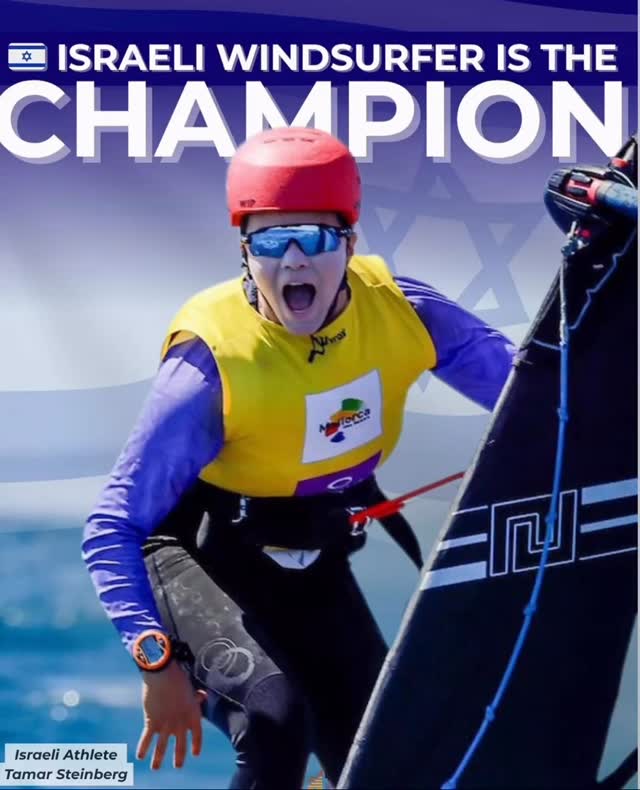 מדהימה !! @tamar.steinberg @sdotyamsailingclub