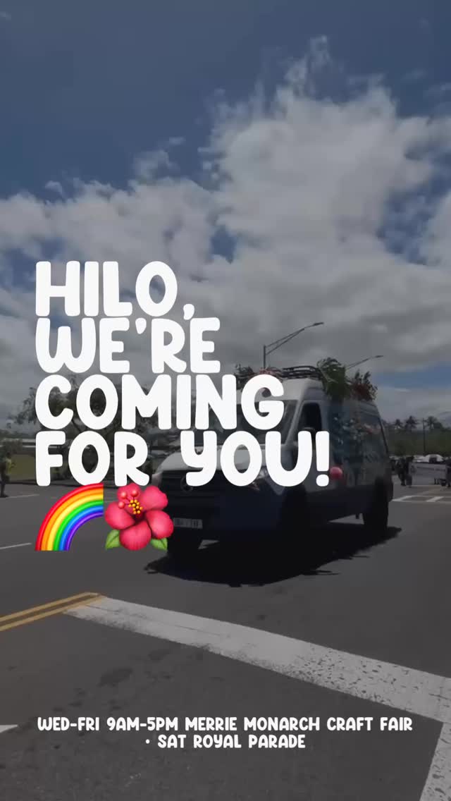 Hilo, we’re coming for you! 🌈🌺
Catch us at the Merrie Monarch Craft Fair Wed–Fri 9AM-5PM & don’t miss us in the Royal Parade on Saturday 🤍
Come say hi, we can’t wait to see you!
#hmhbhawaii #merriemonarch2026 #manamama #mobileclinic