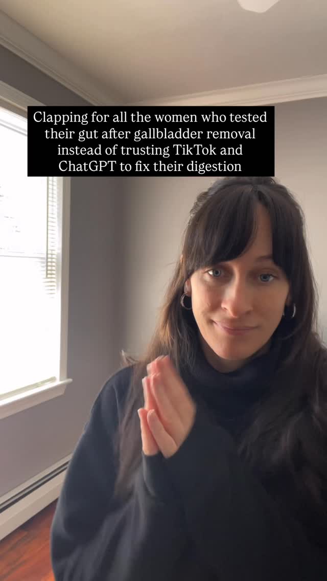 Clapping for the women who decided they were done guessing and actually wanted answers 👏Which means I’m also clapping for the women who tried first 👏
The ones who went down the rabbit holes, tested things out, and learned their body along the way. I love that, because that’s how awareness starts. Buttttt at some point it starts to feel like trying to fit a square peg into a round hole (I’ve been there).
You’re doing all the things, but nothing is fully clicking. That’s where testing changes everything.
Because instead of guessing, you finally get answers and that’s when things actually start to make sense.
That takes intention.
That takes commitment.
And that’s how real change happens 💛
If you’ve had your gallbladder removed and you’re tired of managing your life around symptoms, comment READY and let’s talk about what real support looks like. 💛
#GallbladderRemoval #BileSupport #BloatingRelief