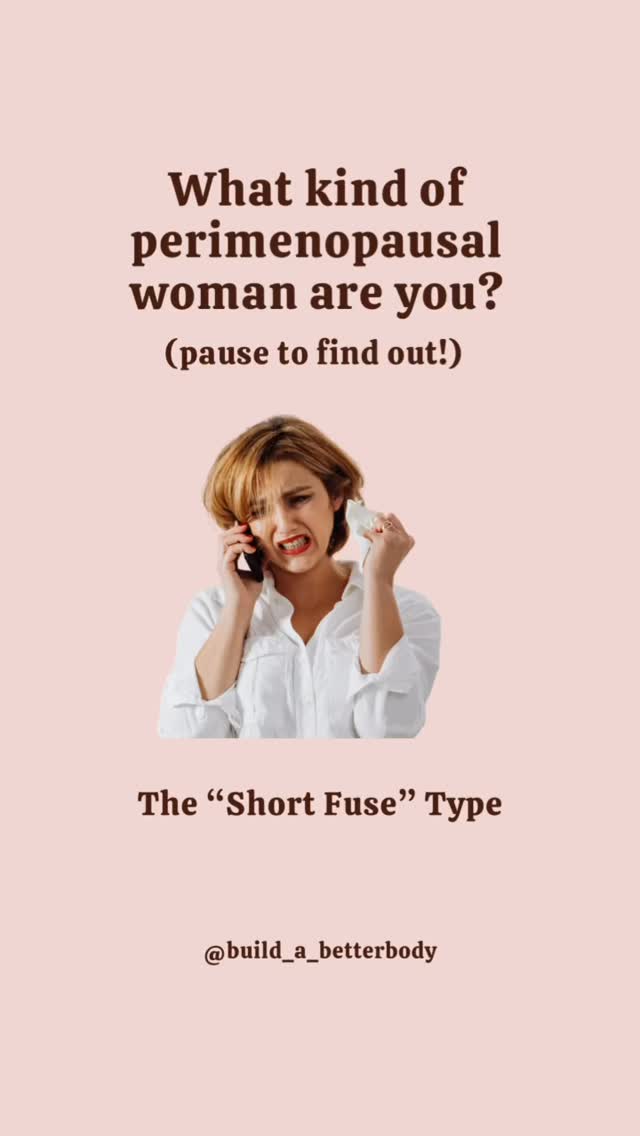 What kind of perimenopausal woman are you right now?
If you’ve been feeling off, exhausted, emotional, or just not like yourself… you are not the only one.
Perimenopause can show up in ways no one warned you about. One day it’s brain fog. The next it’s zero patience. Then suddenly you’re wide awake at 2am wondering what is happening to your body.
Watch this and find the one that feels a little too real.
Then drop it below… which one are you? 👇
#perimenopause #womenshormonehealth #midlifewomen #hormonebalance #womenswellness