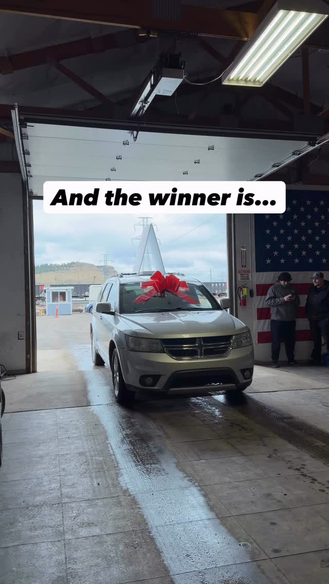 Congratulations Heather!!! After buying some vehicles, entering tickets into the raffle, and even winning a ticket from the spin-to-win, you now get to drive home the 2014 Dodge Journey!!
Thank you to everyone who participated in our auction and the WIN A CAR!!
See you at the next auction on Friday April 17th at 12pm-stay tuned for the next car that you too can WIN!
Every 1st & 3rd Friday at BP Auto Auction in downtown Billings. Open to the public!!
#autoauction #cars #carsforsale #downtownbillings #publicautoauction
