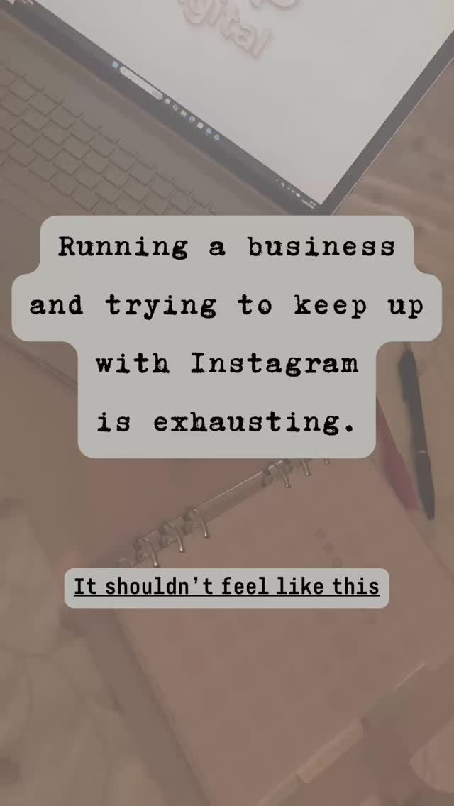 Running a business and keeping up with social media all at the same time can very quickly feel like two full-time jobs.
If this feels relatable, my DM’s are open! ✨