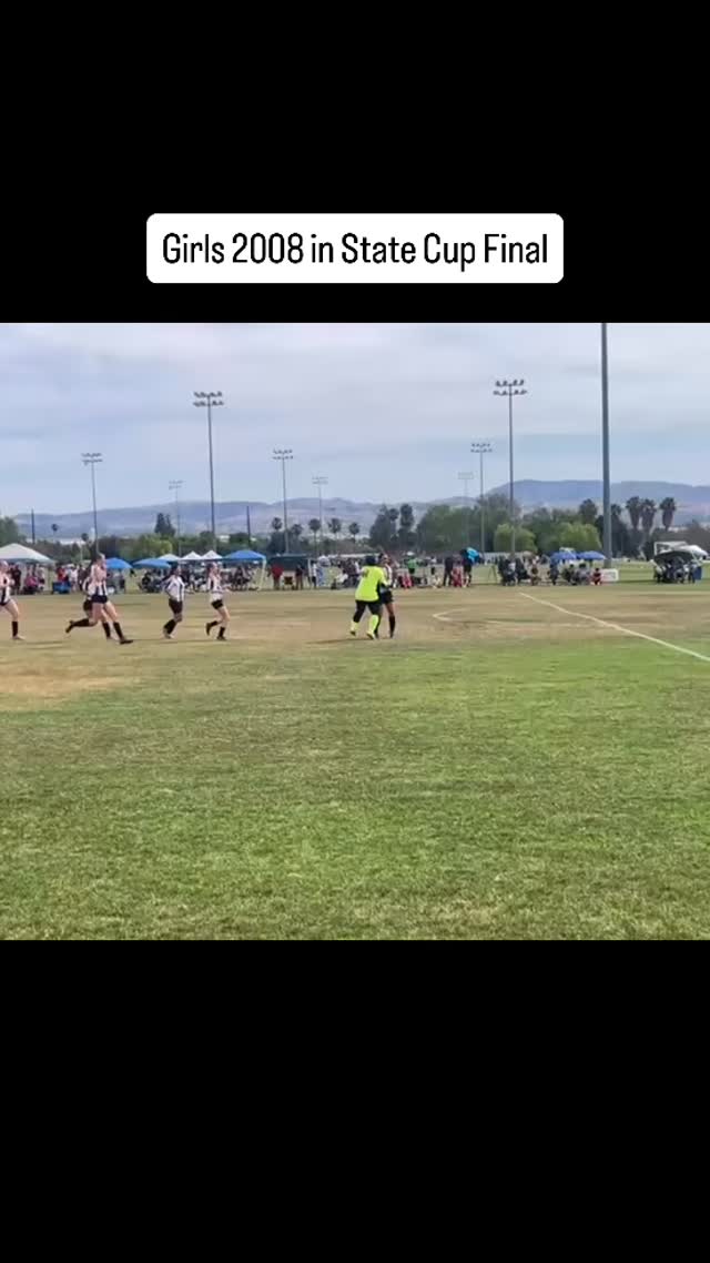 Congratulations to our Girls 2008 team for advancing to the FINAL of the State Cup Presidents! 🏆⚽
The championship game is today at 12:20 PM in San Bernardino — let’s go show our support and cheer them on! 💙💪
Good luck, ladies — bring it home! 🔥