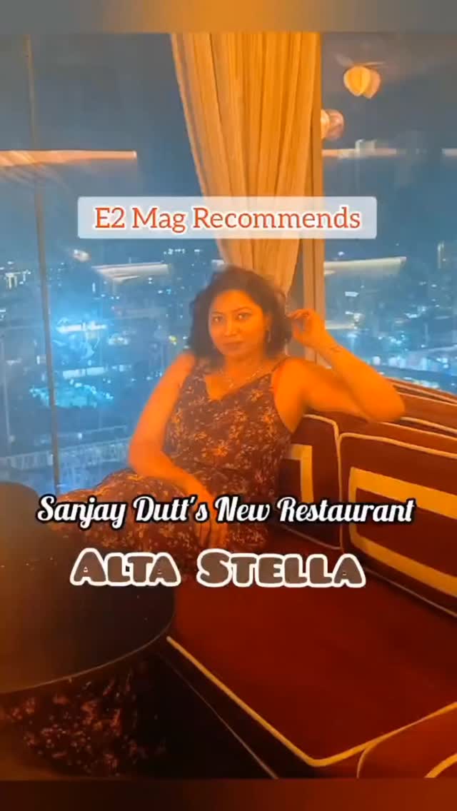 Step into a space where luxury meets legacy
Sanjay Dutt’s newest venture, Alta Stella in Mumbai, is more than just a restaurant — it’s an experience curated with style, sophistication, and a touch of his signature charisma.
Our Senior Feature Writer, Sukarna Mondal, takes you inside for an exclusive sneak peek — from the ambience to the indulgent details that define this stunning destination.
Watch the full video and discover what makes Alta Stella the city’s newest hotspot.
#AltaStella #sanjayduttfans #mumbaidiaries❤ #LuxuryDining #foodiesofinstagram