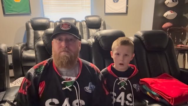 We’re ready for the playoffs … are you? @dragonsihc are in the playoffs this weekend … time to show them how the Dragons family roll! PACK THE DEN !! #effingterrible #hockeyisfamily #bemoredragon