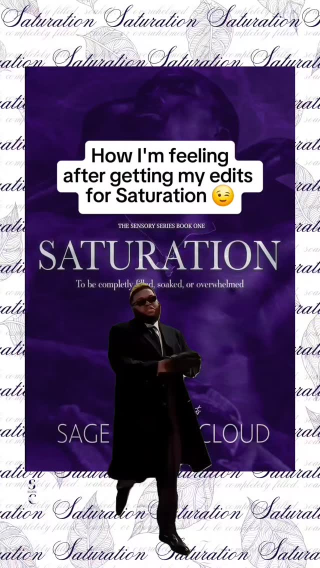 Saturation Coming April 21st
You ready? 👀 Because I am!
💫 7 Facts About Saturation 📚💜
1️⃣ It’s a re-release and the first book in the Sensory Series. 📚✨
2️⃣ She’s a plus-size FMC who is desired. 😍🩷
3️⃣ He falls first and never lets up. 😮💨
4️⃣ It’s a low-drama, soft black romance with character-driven chemistry. 💋❤️🔥
5️⃣ It’s a fast-paced novella under 40,000 words meant to be read in one setting. ⏳
6️⃣ He considers himself a Soft Dom. 😌🖤
7️⃣ There is no miscommunication. 🗣️
Saturation is a grown black romance driven by tension, intention, and undeniable chemistry.
#sagebloomcloud #saturation #ellekaygeepublications #softromance #blackindieauthor