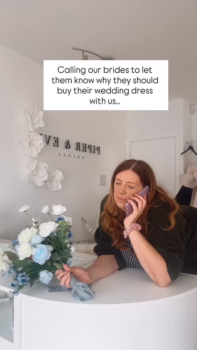 The best is genuinely what we want for you brides 🩵xx