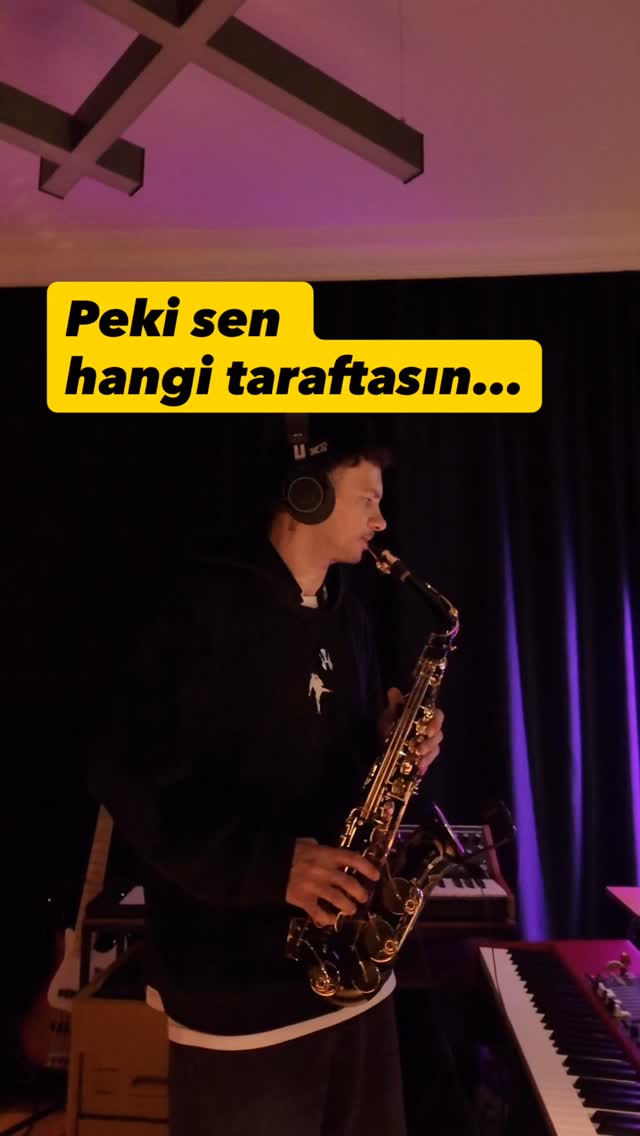 Tarafını seç!
Sadece dinleyen mi olacaksın..
#sax #saksafon #saxhane #saxophone