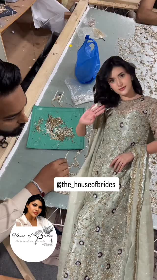 Handmade by Sonali Kumar for the House of Brides UAE