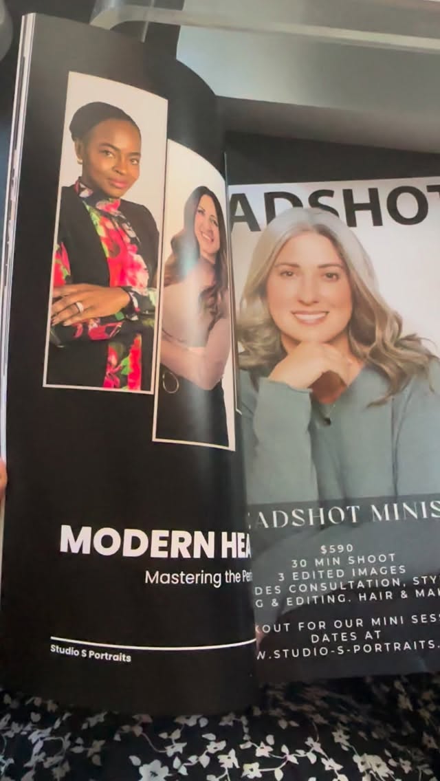 Did you know that every time you booked a personal branding session or portrait session with us, you receive a virtual copy of our studio magazine that tells you all about the process and the prices and you get tips on prepping for your session and why this session is going to be valuable for you. Ofcourse, I am always available should you need extra support and you will receive email reminders about everything - when to get that tanning appointment done(should you need it) , reminder to get your nails done, reminder to prep your outfits and props. So we got you covered in the best way possible.
So when are you booking your session with us?