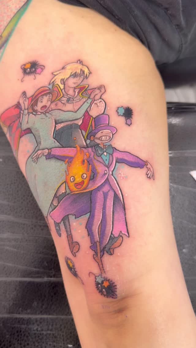 Love me some #ghibli 🩷
.
.
.
.
.
.
#ghiblitattoo #howlsmovingcastle #cartoon #anime #studioghibli
#tattoo #tattoos #stowmarket #ink #inked #getinked #girlswhotattoo #tattooist #art #femaletattooist #gettattooed #prettyinink #Suffolk #girlswithtattoos #tatts #lgbtsafespace #dowhatyoulove #follow #femalerun #safespace #tattoosarecoolandyouknowit