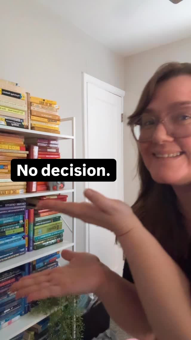 You don’t have a revenue problem.
You have a pattern of delayed decisions.
Until you stop overthinking and changing every detail about your offer…
You will stay stuck in this cycle of “busy” and not actually “growing”.
Follow for “ohhh that’s what’s actually going on” in my business moments.