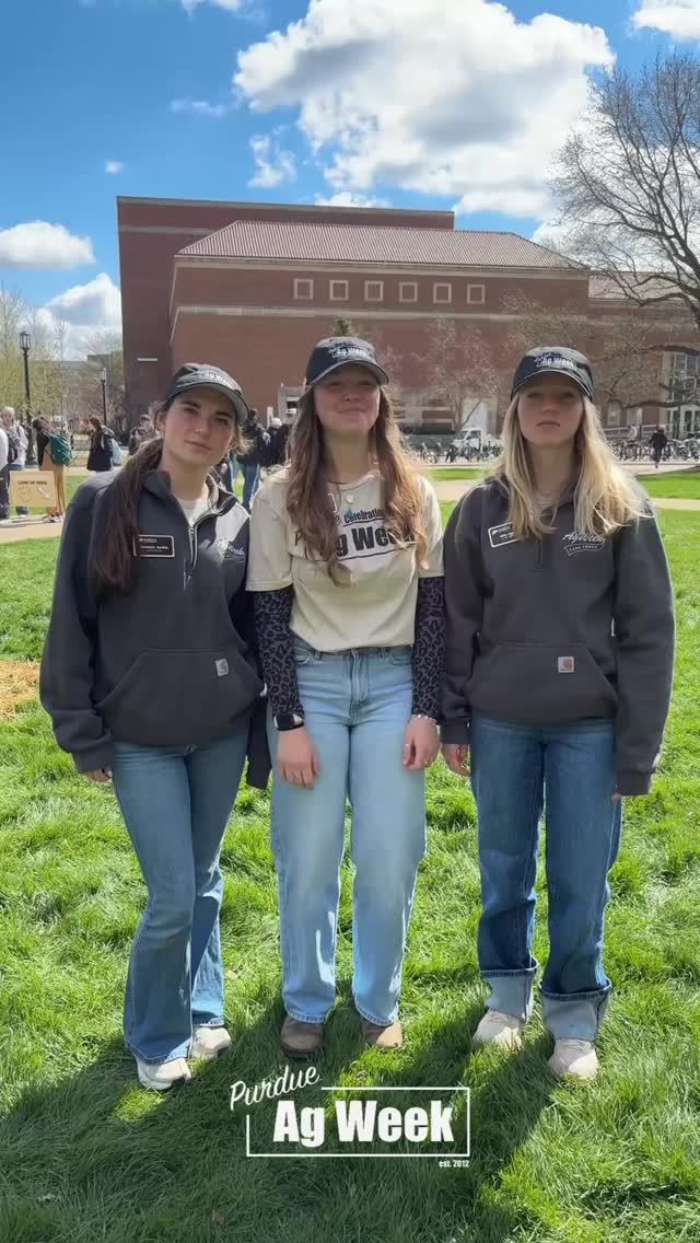 Milk Monday has been a blast so far! Don’t forget promo will drop again at 1:00 p.m. Make sure to grab your Ag Week T-Shirt and and the rest of the merch available! 🐄🥛🧀
-
#purdue #agweek #milkmonday #boilerup