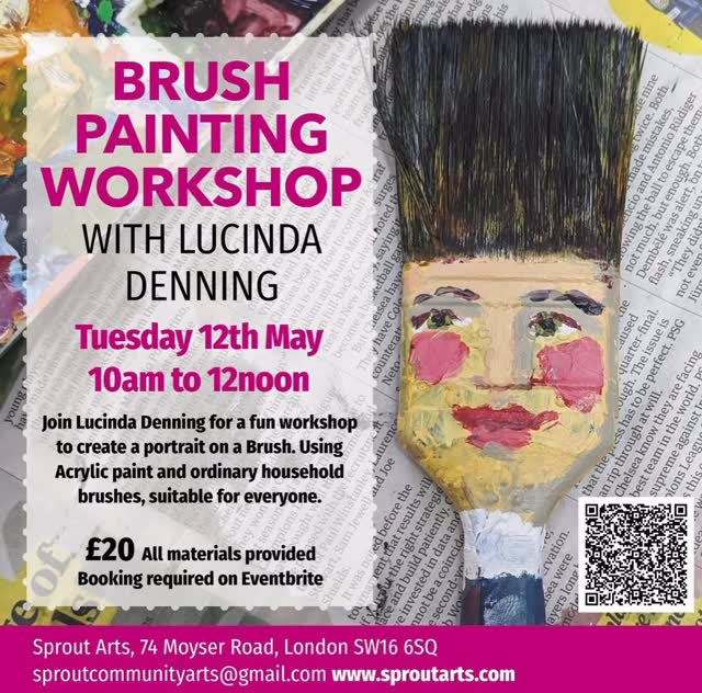 Link in bio to book this fun workshop with talented local artist @lucindadenningpaintings