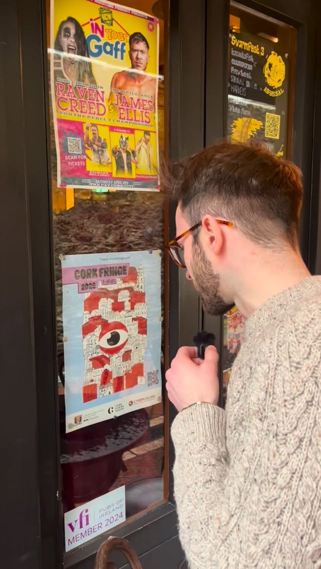 Introducing @thepav.ie as our 2026 Cork Fringe hub!
Join us here for our opening party ‘Disco Infernal’ on Friday 8th May and downstairs in Intermission Bar for the rest of the weekend 🎊💃🏻
You can also catch 5 Fringe shows in the Pav across the weekend! HELL NIGHT on Friday night , (R)age Gracefully & Dreaming in the Years Saturday night, Captain Wagtail for Saturday and Sunday afternoons and finishing off the festival Molly O’Locke’s Midnight Hour on Sunday night 💥
🎟️ Get your tickets now at www.corkfringe.com
Cork Fringe Festival runs from 8-10th of May, 2026