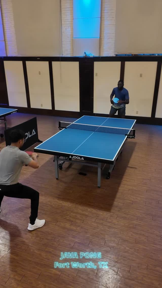 Vincent vs Sumin 🙌🏓🔥 #javapong #tabletennis #fortworth #pingpong #joola