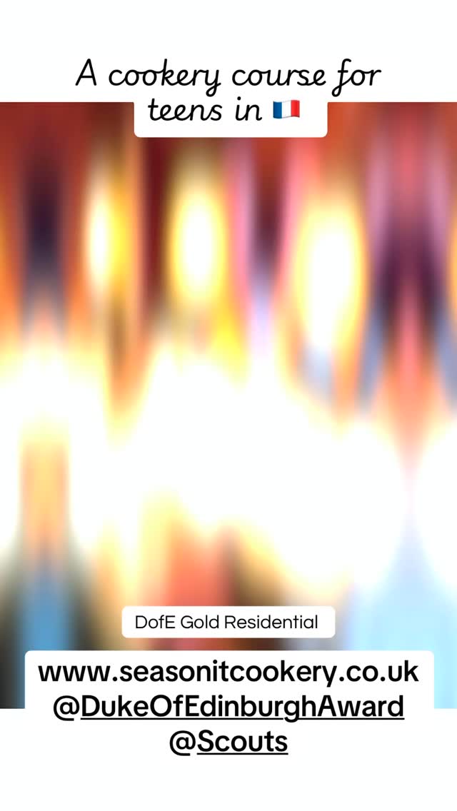 Last few places left …. Book in now www.seasonitcookery.co.uk