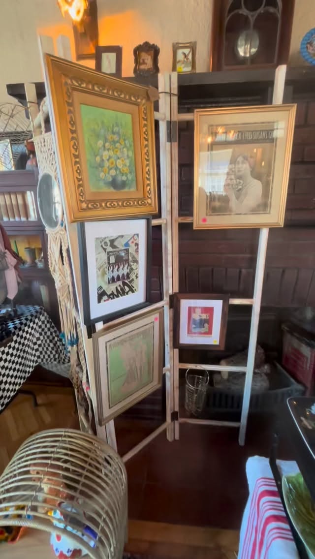 All set up at the Long Beach Historical Society for the Found Vintage Market. Stop by and find some treasures from all the wonderful vendors.