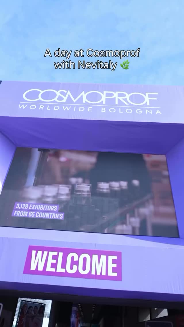 Das war unser Stand auf der weltgrößten Beautymesse @cosmoprofworldwide in Bologna. Es war eine Reise mit allen Sinnen.
#nevitaly #cosmoprof #messe