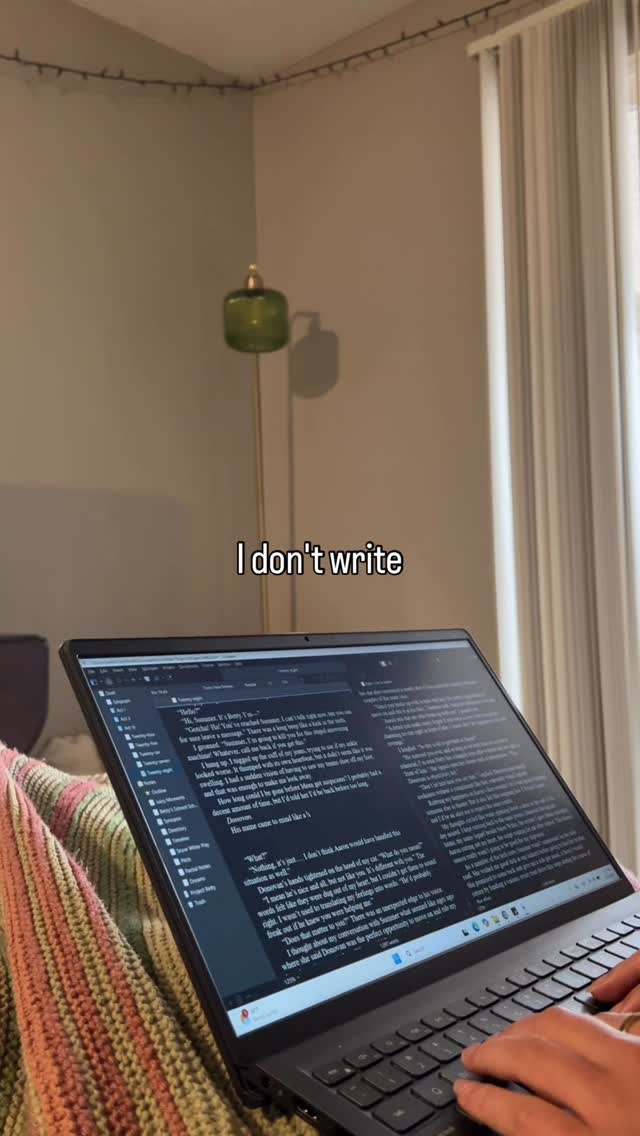 The truth is out
Your favorite author is actually doing crowd control
Not to mention processing their emotions at a safe distance
Hi, I’m Megan. I’m an agented author on submission with my YA fake dating romance that asks if love and ambition can coexist. Let’s chat books!
#amwriting #writinglife #booktok #authorofinstagram #amwritingya young adult fiction, writertok, write a novel, authors, debut author