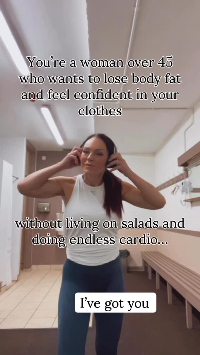 Because let’s be honest…
Most women I speak to are still trying to do it the “old way”
➡️ eat less
➡️ move more
➡️ hope for the best
And it’s exhausting.
Worse… it stops working.
Especially in midlife, when your body needs something different.
This is where things shift 👇
✔️ Build muscle, not just burn calories
✔️ Eat enough protein, not live on salads
✔️ Follow structure, not start over every Monday
Because fat loss after 45 isn’t about doing more…
It’s about doing the right things consistently.
No extremes.
No cutting everything you enjoy.
No endless workouts.
Just a simple, effective way to finally see results.
I created The Midlife Method #40 to help women just like you.
A simple, effective method that takes you from feeling stuck…
to feeling strong, confident, and back in control again.
If you’re ready for 40 days specific coaching for women over 40,
DM me MIDLIFE for early access to #40.
#midlifewomen #midlifehealthcoach #hormonalhealth