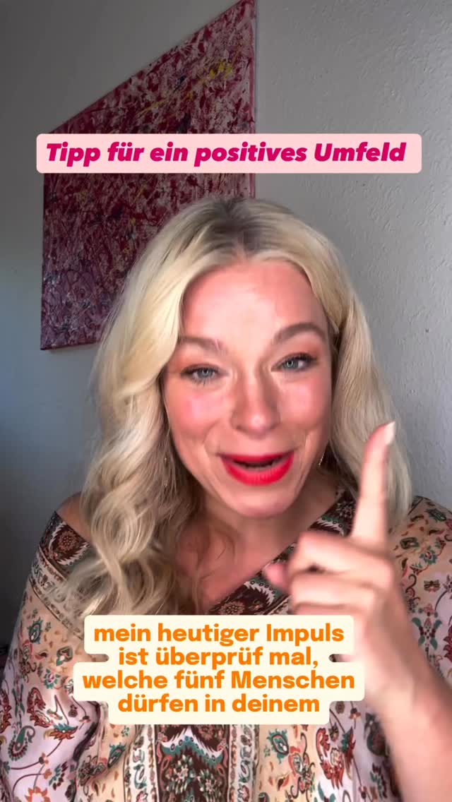 Jim Rohn hat mal gesagt: Du bist der Durchschnitt der fünf Menschen, mit denen du die meiste Zeit verbringst.
Ich denke daran oft.
Ist das nicht schön, wieviel wir in unserer Hand haben!❤️
Wer darf in deinem Leben mehr Raum einnehmen?
☁️
Deine Caterina