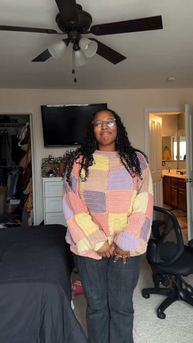 The sweater that took me forever to finish😝