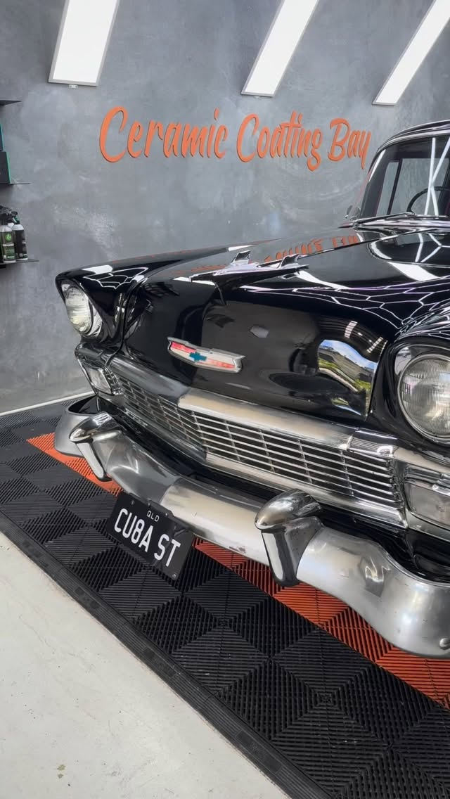 Nothing beats the shine of a freshly corrected classic. 🙌
This stunning 1956 Chevrolet came in for a full paint enhancement, bringing the deep black finish back to life. After careful preparation, we carried out a machine polish to refine the paintwork, followed by a high-quality sealant to lock in gloss and protection.
The result, deep reflections, crisp body lines, and that timeless Chevy shine.
Services completed:
• Paint enhancement / correction
• Precision machine polishing
• Sealant protection
• Fine brush touch-ups and detailing
Classic cars deserve the same level of care as modern vehicles, and when treated properly the results speak for themselves.
If your vehicle needs its paint brought back to life, get in touch.
☀️ Servicing the Sunshine Coast
📍18/2 Page Street Kunda Park
✨ The difference is in the detail
