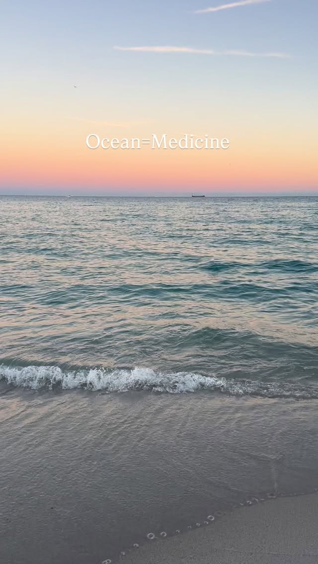 The ocean is where I first learned how to be still.
Back in college, this was the sound that quieted everything in me.
The only place I felt like my mind could actually slow down.
And even now, it still does.
There’s something about it that feels bigger than us.
Grounding.
Healing.
Like being held without needing to understand why.
I’ve always believed the ocean carries something deeper…
a kind of presence that brings you back to yourself.
And honestly, a lot of how I lead, how I think, how I hold space —
started here.