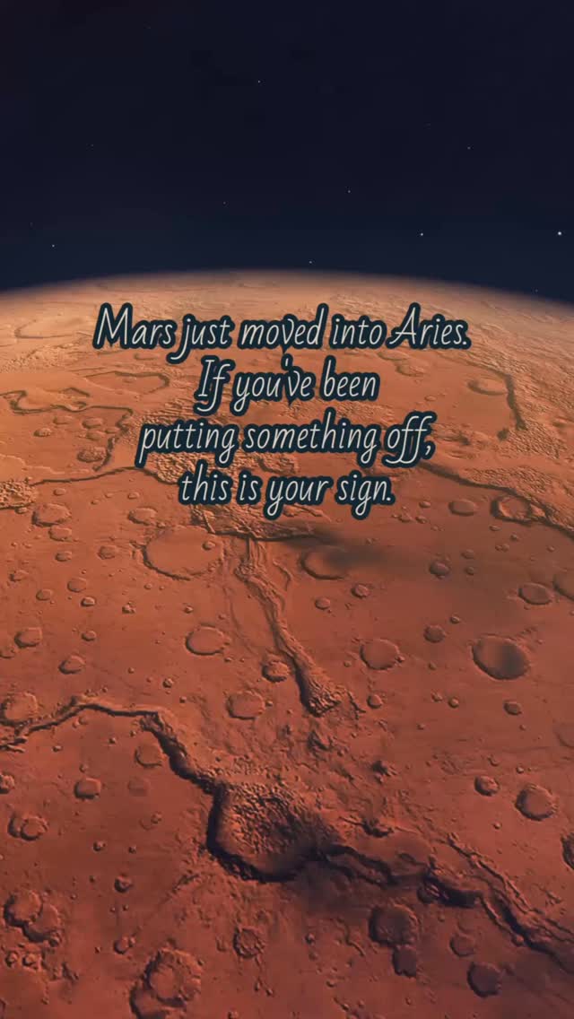 Mars rules Aries — the warrior planet has come home.
Mars is in its domain in Aries. When Mars is at home, it operates without brakes, without apology, and without delay.
This is the energy of the pioneer. The trailblazer. The one who goes first not because they’re fearless, but because they can’t stand still.
Expect a surge of raw, unfiltered drive. Bold moves. Impulsive starts. A drive for action that doesn’t want to wait for the stars to align.
You might feel it as restlessness. As irritability. As that itch to launch, to move, to begin.
The shadow side? Aggression without direction. Charging without a plan. Watch where you aim this energy. Mars in Aries is a blowtorch — it can clear a path or burn a bridge.
Use it with intention.
This transit is asking you: what have you been sitting on? What project, pitch, pivot, or leap have you been waiting for the “right moment” to begin?
Mars tells you to go for it – without any apologies.
#empyrealastrology #mars #aries #astrologerinathens