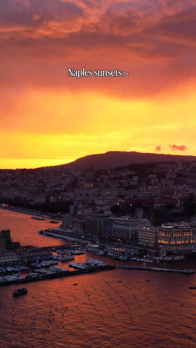 We would travel all the way back to Naples, Italy to experience this view again! 🇮🇹
First we got a rainbow with Mt. Vesuvius in the background, then we got the most epic sunset of our lives!
We honestly don’t think we’ve EVER seen a sunset this amazing… have you?!
Overall, we absolutely loved Naples! We loved the authenticity of the city and the outstanding food! If you’re visiting Italy, you HAVE to add Naples to your itinerary!
Follow @brian.and.steph for more travel tips, itineraries and inspiration from our adventures!
#napoli #naplesitaly #italy #italyviews #bestsunset