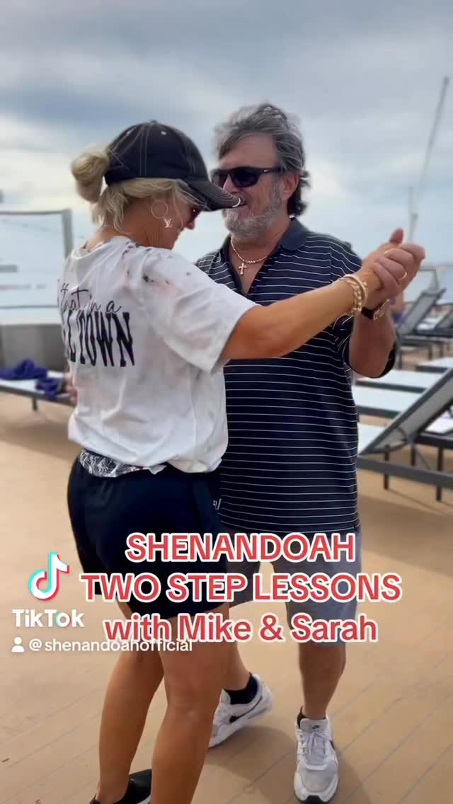 SHENANDOAH TWO STEP LESSONS with Mike and Sarah #shenandoah #twodozenroses #countrylegends #shenandoahband