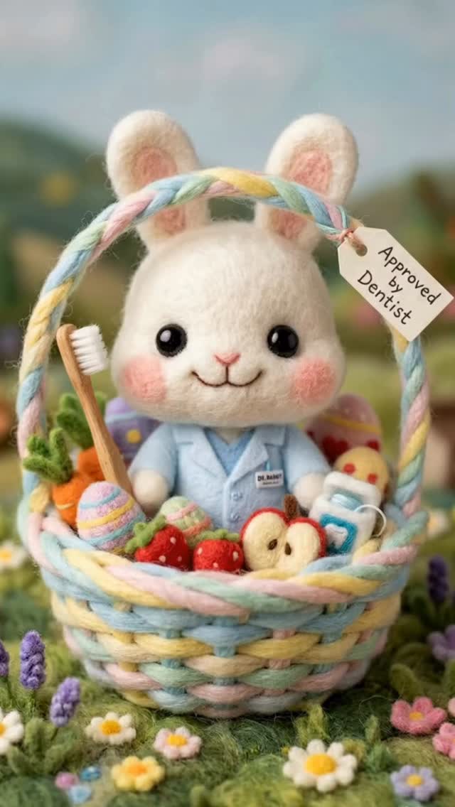 HOPPY EASTER! 💙🐰
From our dental family to yours—wishing you a day filled with joy, love, and SWEET (but tooth-friendly!) moments! 🥕✨
Easter Bunny’s Wisdom: “Enjoy the candy, just don’t forget to BRUSH!” 🪥😄
Quick tip: Chocolate is actually the BEST Easter candy choice because it washes off teeth easily! The more you know! 🍫🌟
Have a blessed Easter Sunday!
Need a post-Easter check-up? We’re here for your family! stuartpediatricdentistry.com