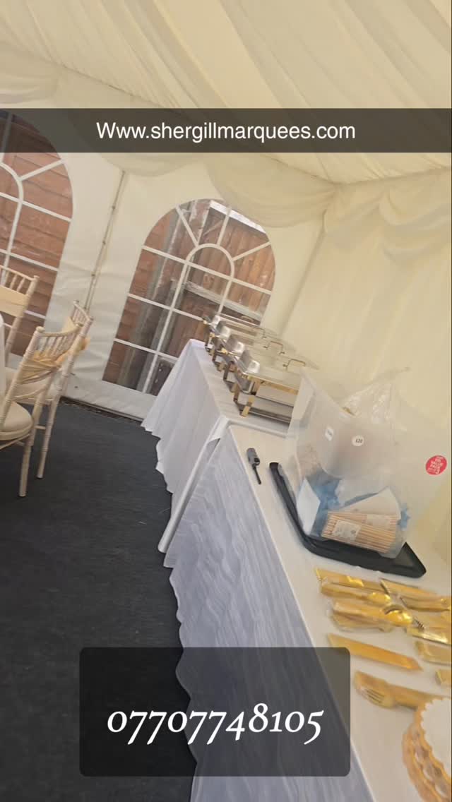 Www.shergillmarquees.com
07707748105
Complete work