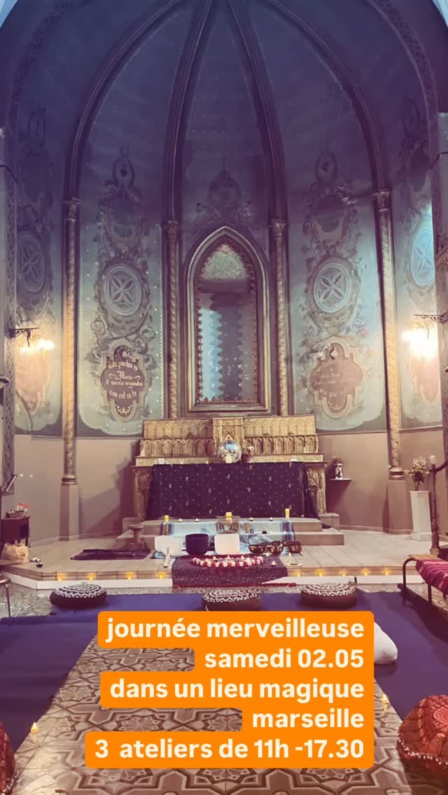 samedi 2 mai, je te propose trois ateliers sur Marseille Inspirant pour te faire du bien.
Trois ateliers dans un lieu magique qui vient d'ouvrir en plein marseille…
@bienvenuechezmarthe
C'est un social et dans le cœur ♥️ qui prends soin des êtres et particulièrement celui des femmes , issues de la rue…
Dans cet ancien couvent, il se passe plein d'ateliers, inspirant ouvert à tous et tous.
@sista4good
Pour cette journée, je vous propose trois ateliers :
1/Atelier pour apprendre à cuisiner une cuisine, simple rapide et facile à préparer
Lors de cet atelier tu apprendras à faire plusieurs recettes, anti-inflammatoire, végétariennes, et bon pour ta santé.
Atelier de 11 heures à 14h avec dégustation sur place.
Tarif à 25 €
@lespetitescantines_marseille
2/Bain Sonore/healing, Sound ou sieste sonore de 14 heures à 15h30
Pour une relaxation profonde de tout en être à travers les instruments vibratoire de mes instruments de musique, de haute fréquence.
Comme tout est énergie, ,, lumière, vibration, celles ci agissent sur ton corps ton mental et ton esprit.
C'est un soin individuel mais collectif.
Je proposerais dans la chapelle @bienvenuechezmarthe .
Les Bains Sonores, ont pour effets : :
-Baisser le stress
-Retrouver le sommeil,
-retrouver la confiance en soi, la vie,
-libérer les tensions dans le corps physique.-
-libérer les émotions bloquantes
-retrouver le calme et la sérénité
-se sentir en paix et en harmonie sur notre chemin. d'âme !
-retrouver la joie et la paix intérieure
Une expérience extraordinaire à vivre une fois dans sa vie.
Atelier Bain Sonore 25 € pour 1h30 de détente profonde.et partage d'une boisson naturelle de saison !
3/ atelier de chants 15-30 heures à 17 h #Atelier de Chants sacrée/ Chant Medecine,
Cet atelier a pour but de libérer ta voix et ouvrir ton cœur à travers le champ vibratoire.
Cet atelier est ouvert à tous et tous
Tarifs de l'atelier 25€
Lien de règlement dans ma bio.
#healingsounds #bainsonorevibratoire #atelierdecuisine -arelietdechantssacrrs #marseille -detenteprofonde #retrouverlaconfianceens#chanterensemble #libererlaparole
@sista4good