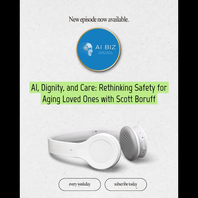 💼 AI, Dignity, and Care: Rethinking Safety for Aging Loved Ones with Scott Boruff — Live Now
Here's the conversation most
boardrooms aren't having
AI can optimize your processes.
Automate your workflows.
Analyze your data faster
than any team ever could.
But it cannot replace
the one thing that actually
builds businesses that last —
Human judgment.
Human empathy.
Human leadership.
The future doesn't belong
to the most automated company
in the room.
It belongs to the most
intelligently human one.
This episode explores exactly that.
🎧 Full episode → https://play.headliner.app/episode/32457551
AIBiz | Healthy Mind by Avik™
Smart technology. Smarter leadership.
#AIBiz #HumanFirstLeadership #AIAndBusiness
#FutureOfLeadership #HealthyMindByAvik
#BusinessPodcast #podmatch