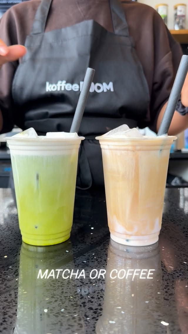 🤍🤎 TEAM MATCHA OR TEAM COFFEE 🤎🤍 #matcha #coffee #icecoffee☕️