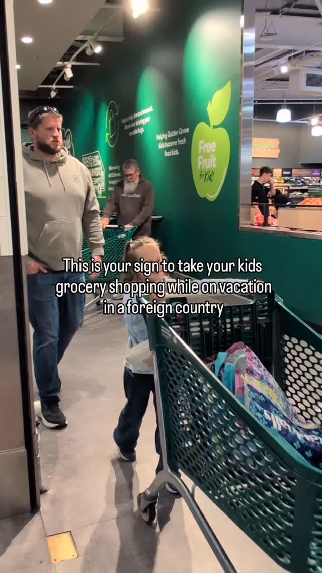 They say travel is the best teacher, but sometimes the best classroom is aisle four of a local supermarket 🛒🌏 There’s something so grounding about showing the kids that while we live thousands of miles apart, we all still have to pick out apples and find the best snacks. It’s the smallest differences—the currency, the brands, the 'exotic' fruits—that really stick with them. These are the core memories we’re building on this trip.