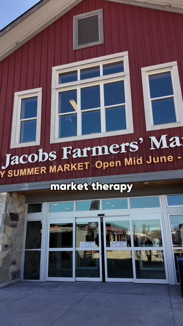 Some call it therapy... The St Jacobs Market is filled with local vibes, family fun, time outside, and tasty treats to enjoy at the market or take home. There’s something for everyone, open Thursdays and Saturdays, year-round.
