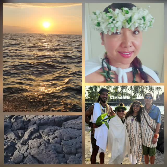 โจ๏ธLast summer Kumu Leina'ala Brown said the four winds had called me to share the healing power of oli (sacred Hawaiian chant) with the world. Even though I declined when she first asked me 15yrs ago, I couldn't deny all the synchronicities this second time around and the fact that my name was in the program of a prophecied event (held last November.)
So I quiet my personality, I forget about all the reasons why I really shouldn't be the one to do this (like I'm Filipino, not Hawaiian). I tune into the elements, tune into the moment and let the words and the energy of aloha flow as authentically as I can.
I will answer this kahea, my call to share even a lil bit of this experience at the @centersforspiritualliving conference starting today. Totally tapping into the magic & mana I felt on the Big Island last November and channeling it into my oli.
With so much chaotic energy swirling around, really our mutual kahea/call is to consciously create the space for chill, grounded beingness & aloha ๐ we got this!
