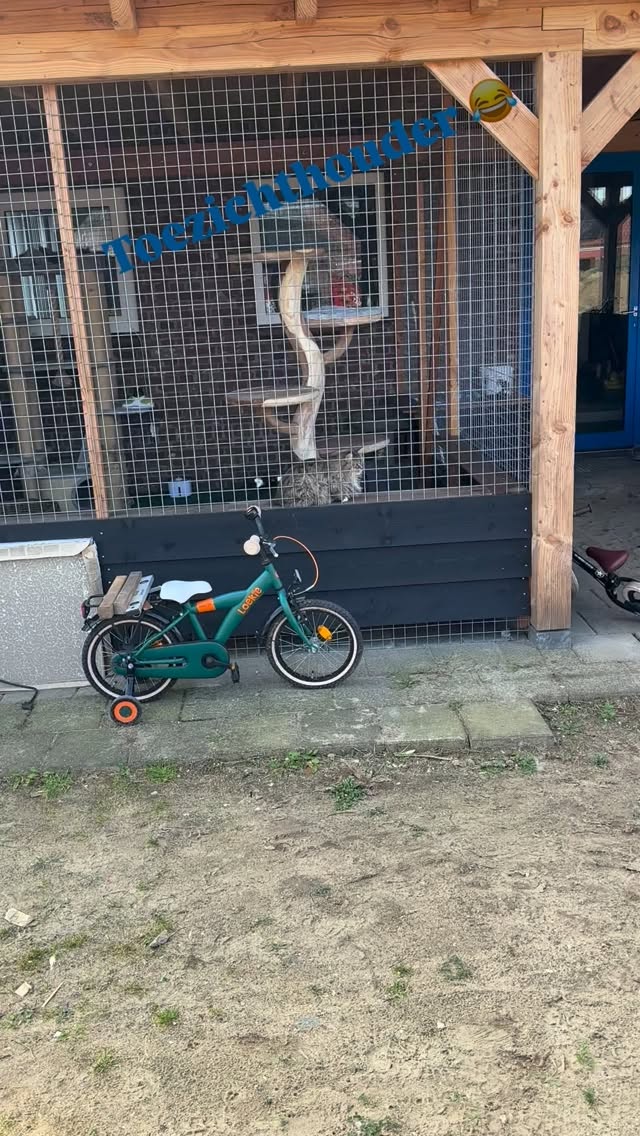 Mijn toezichthouder 😅
Komt een hoop commentaar van der af 😂