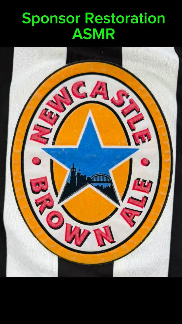Two and a half minutes of me restoring this 1997 Newcastle United Sponsor
It actually took me around 20 minutes to complete as this was a particularly bad case
I find it incredibly satisfying doing this
It’s my first time editing something like this so any feedback is welcome 🙏🏼
Is the final result worth it? Want to see more of this in the future?
Let me know
#asmr #restoration #footballshirt #football #vintage