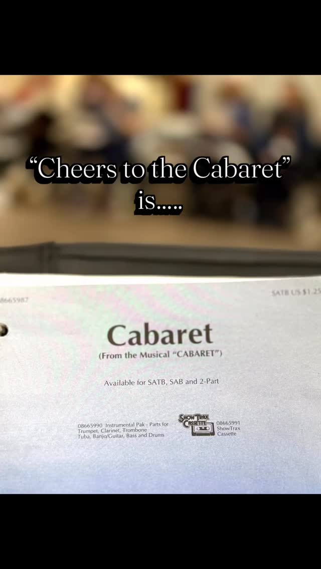 Curtain up in less than 4 weeks š¶āØ
Cheers to the Cabaret is coming⦠and weāre not holding back š«£š
Join us for a night where music meets movement, featuring vibrant vocals, playful choreography, and the unmistakable allure of cabaret-style entertainment.
šHuntersville United Methodist Church
šļøSaturday, May 2 at 7:00 PM
šļøSunday, May 3 at 3:00 PM
šļøTickets: $20
Tickets WILL SELL OUT. Please purchase in advance at the link in bio.