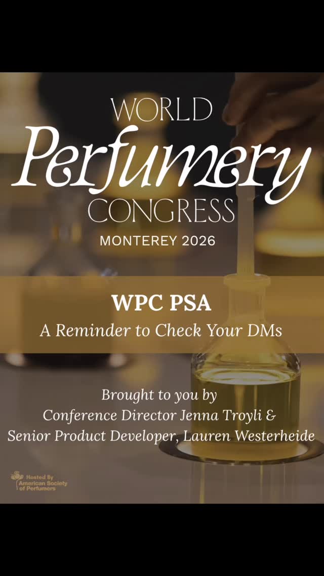 Sometimes the best opportunities don’t arrive with a subject line… they land quietly in your DMs. 👀✨
A little PSA from the team at World Perfumery Congress:
Check your LinkedIn messages!
Not every message is spam — sometimes it’s the start of something exciting.
We’re especially grateful to Lauren Westerheide, Senior Product Developer – Beauty Innovation at Victoria’s Secret, for doing just that. By simply checking her DMs, she opened the door to an incredible opportunity… and will soon be taking the stage at WPC!
Lauren will be joining an inspiring panel alongside Tru Fragrance & Beauty and Scent Marketing Inc — and we couldn’t be more excited to have her.
Moral of the story:
📩 That message you almost ignored? It could be your next big moment.
#WorldPerfumeryCongress #FragranceIndustry #CareerMoments #Networking #LinkedInTips