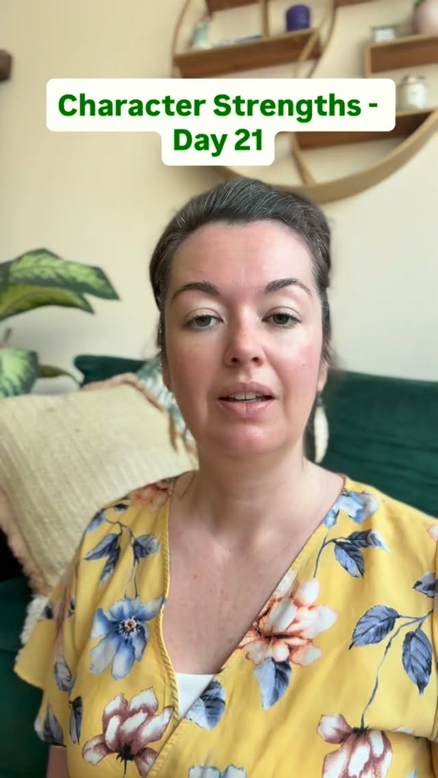 Character Strengths - Day 21
#positivepsychology #wellbeingeducation #characterstrengths #cardoftheday #strengthoftheday